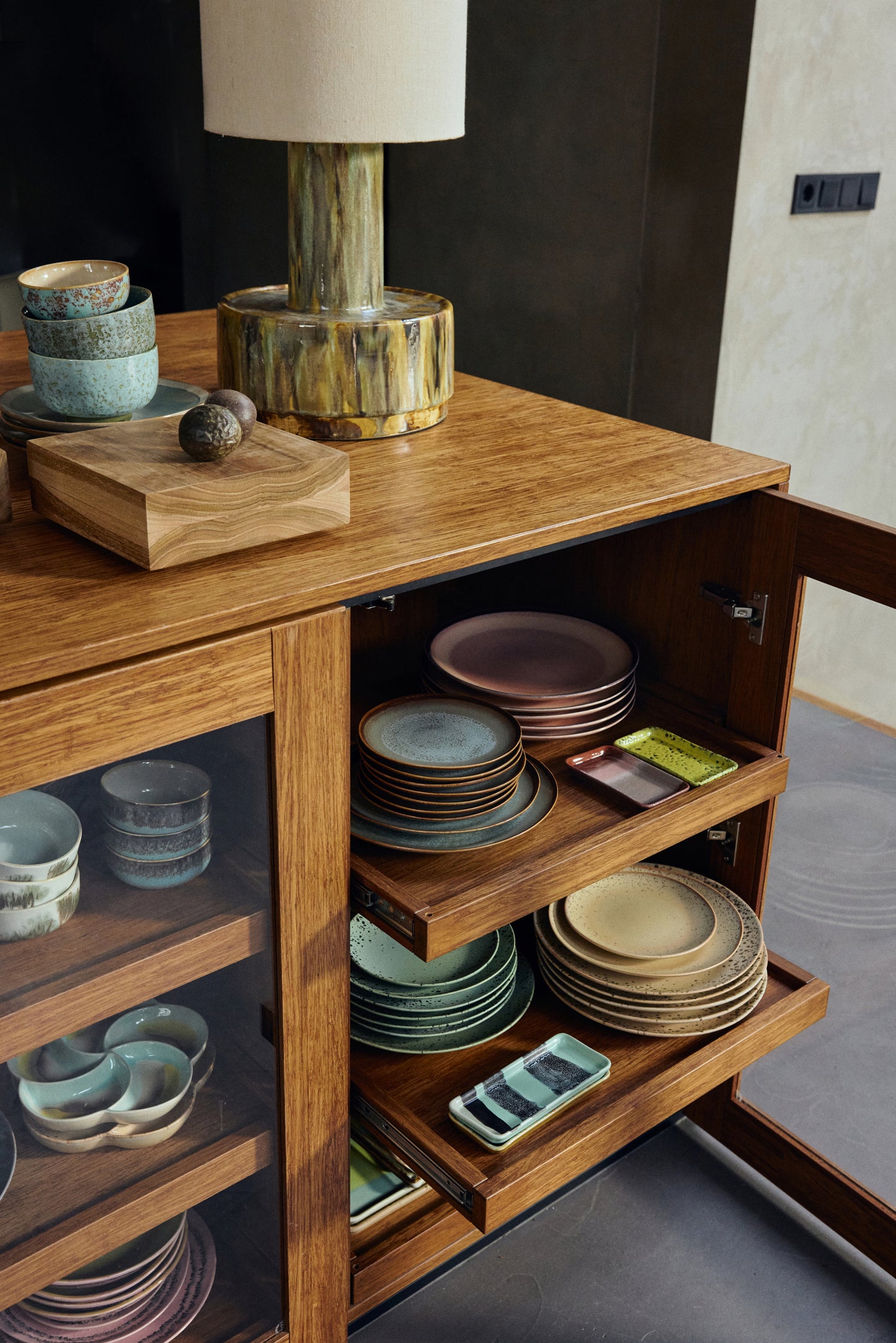 Hkliving 70s ceramics - Small dish River