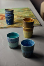 Afbeelding in Gallery-weergave laden, Pre order Hkliving 70s ceramics: Van Gogh coffee mugs - Sunflowers (set van 2)
