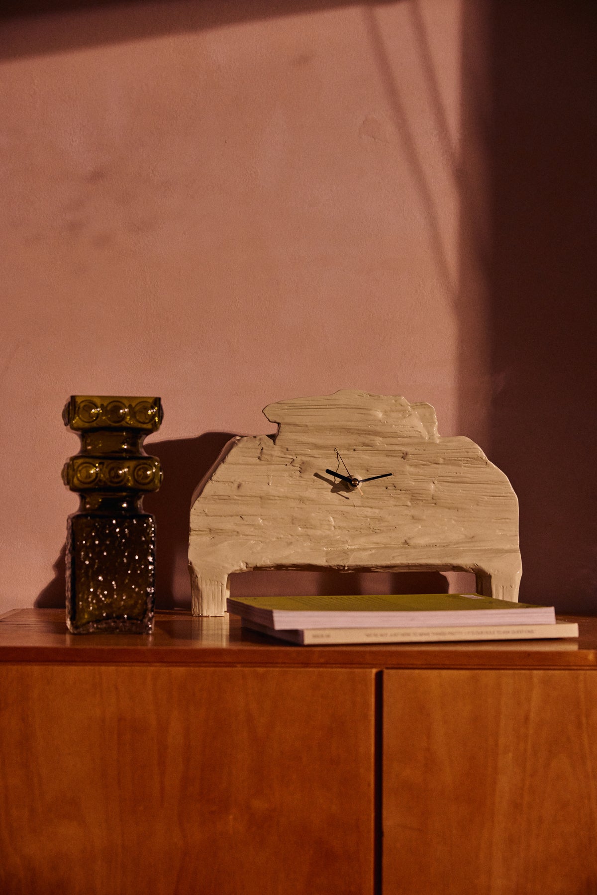 Teun Zwets for Hkliving - Mantle clock, seafoam