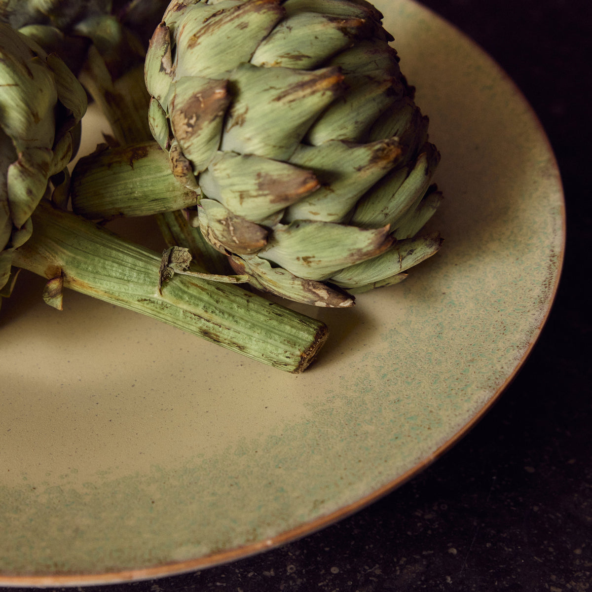 Hkliving 70s ceramics: fruit tray - Softness