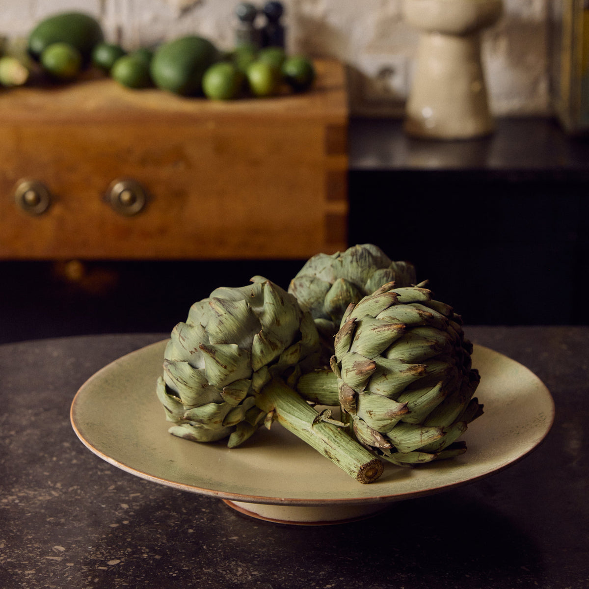 Hkliving 70s ceramics: fruit tray - Softness