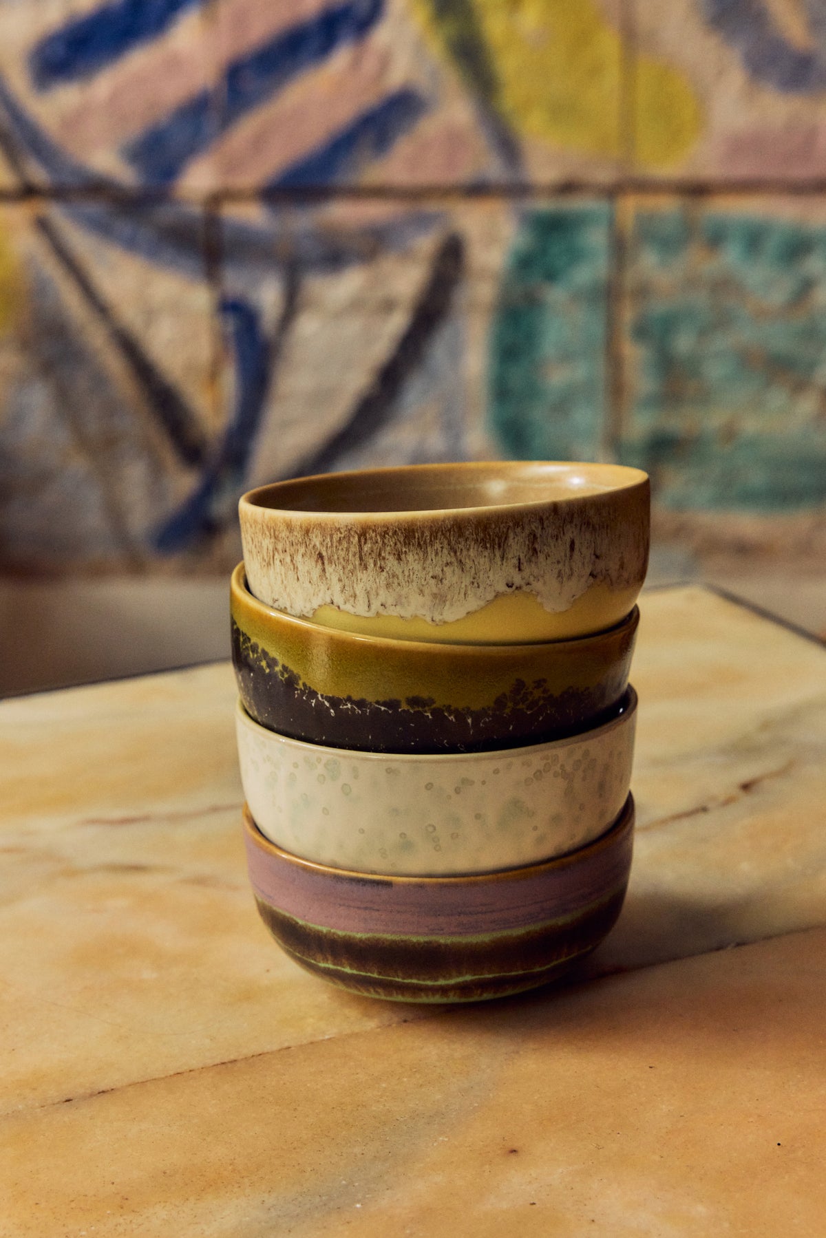 Hkliving 70s ceramics - Tapas bowl, Lotus