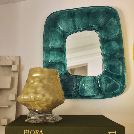 Hkliving Funky wall mirror - Teal