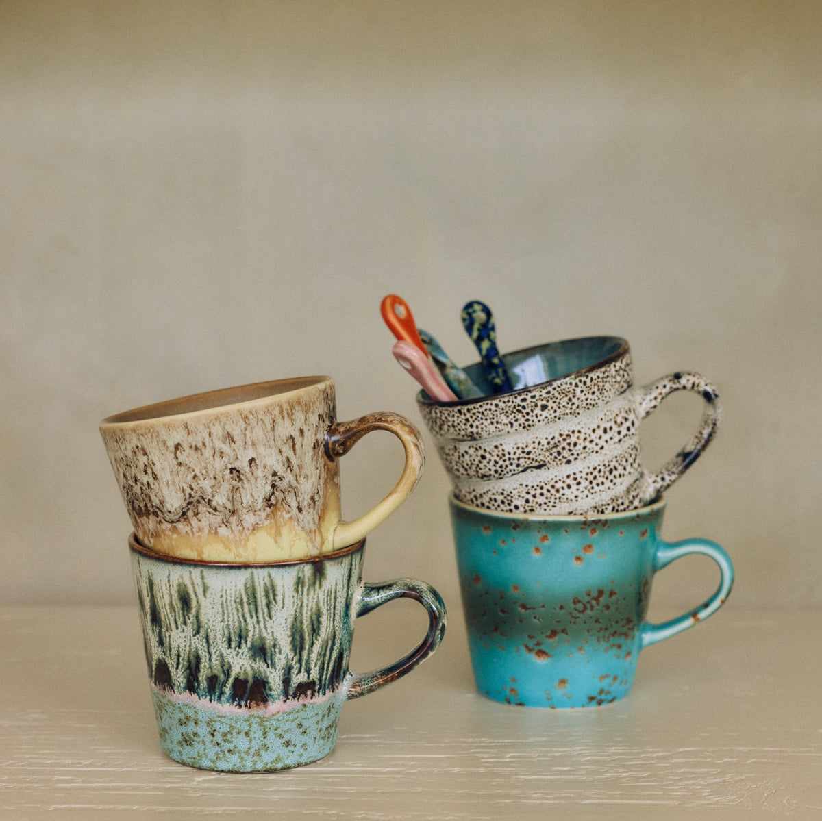Hkliving 70s ceramics - Spoons M, Joy