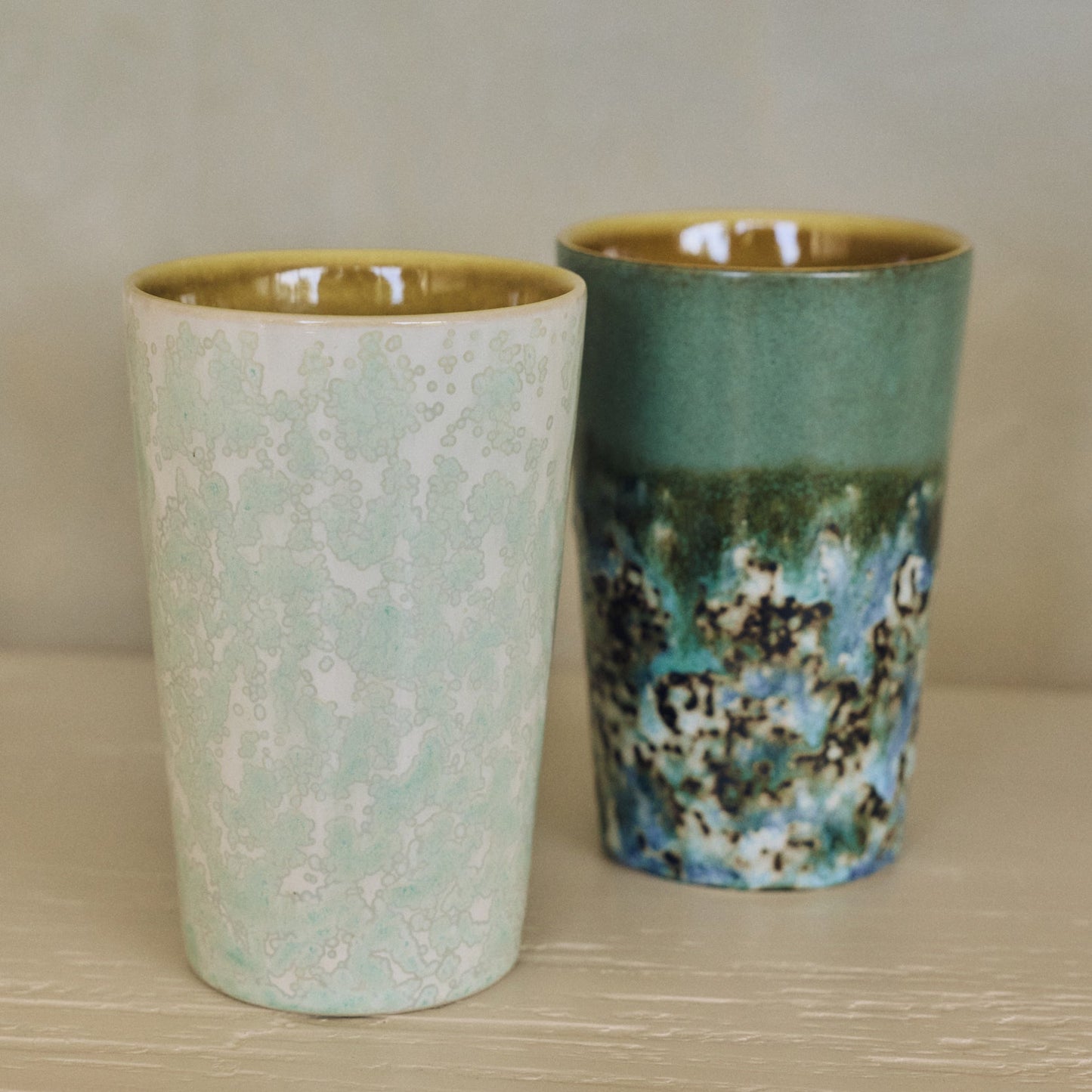 Hkliving 70s ceramics - Tea mug, Lotus