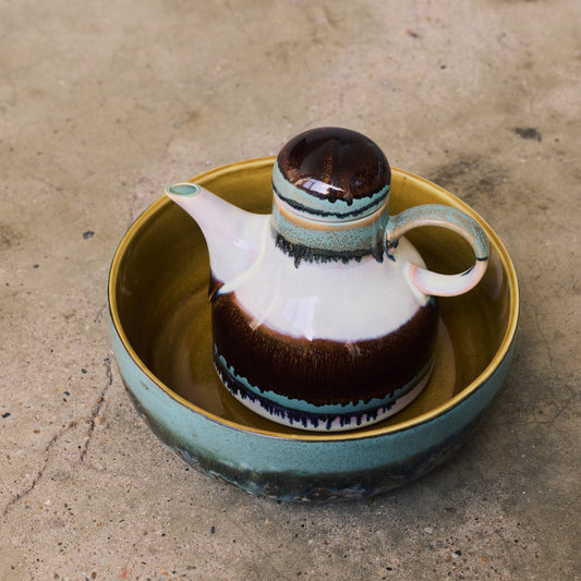 Hkliving 70s ceramics - Salad bowl, Agave