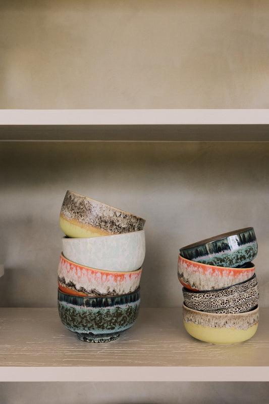 Hkliving 70s ceramics - Dessert bowl, brew