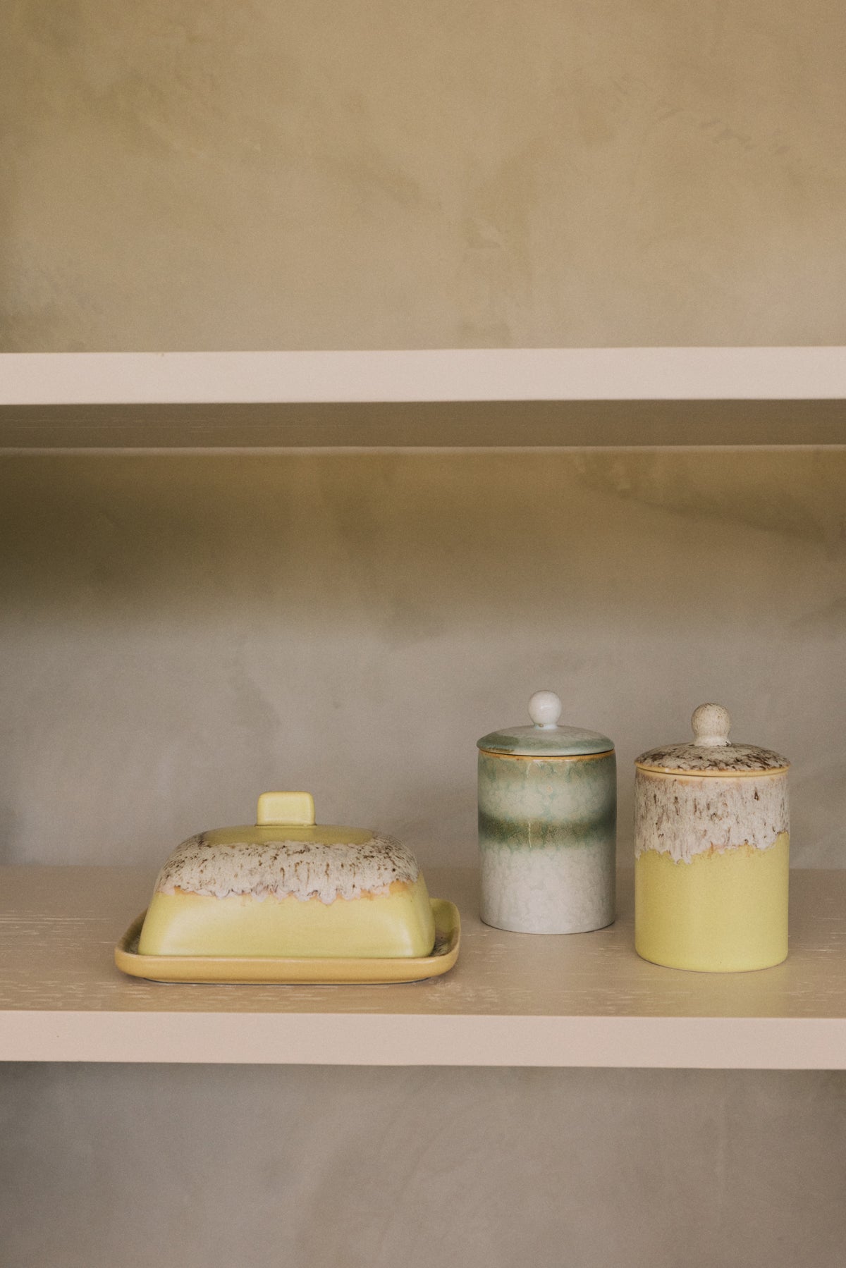 Hkliving 70s ceramics - Jar, custard
