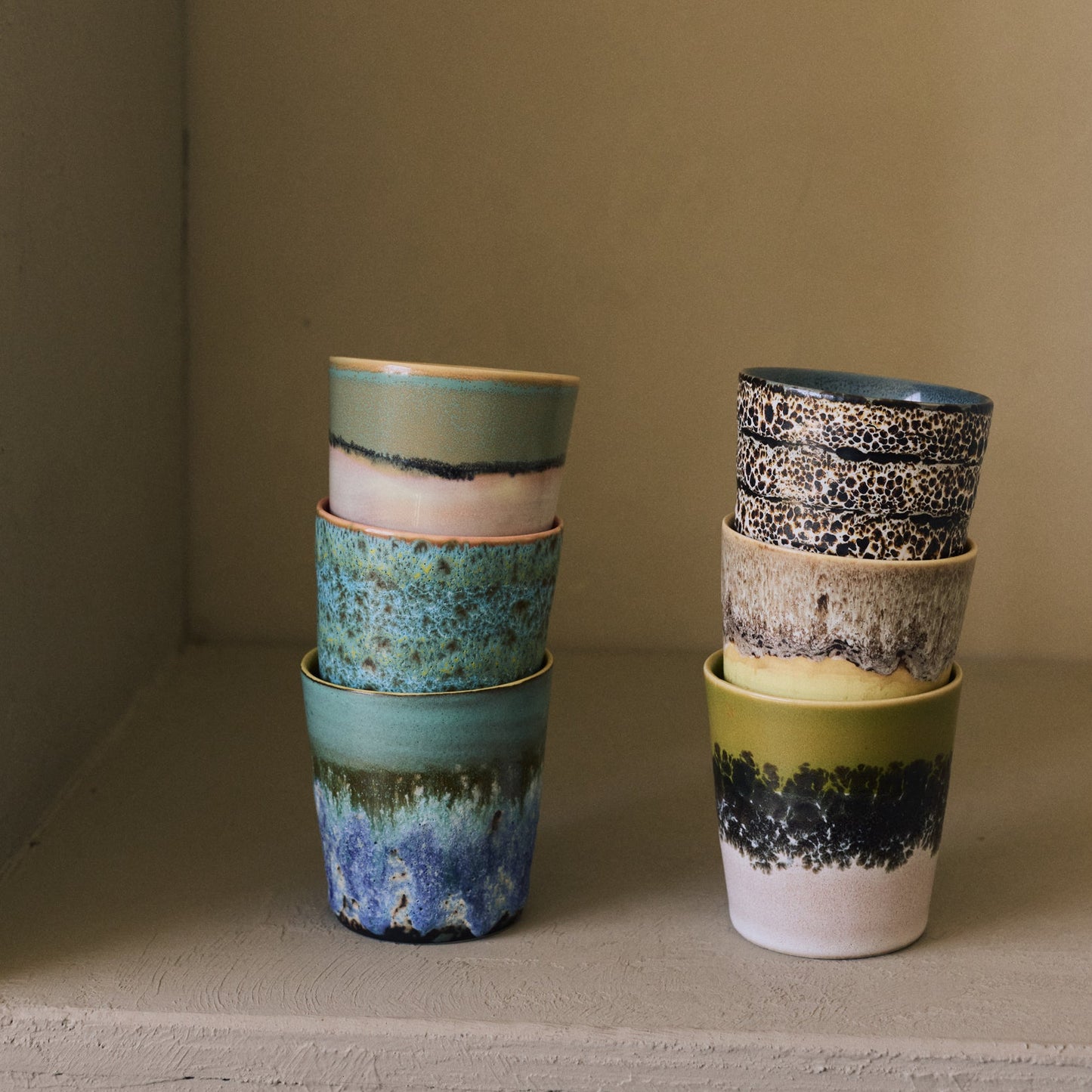Hkliving 70s ceramics - Coffee mug, Agave