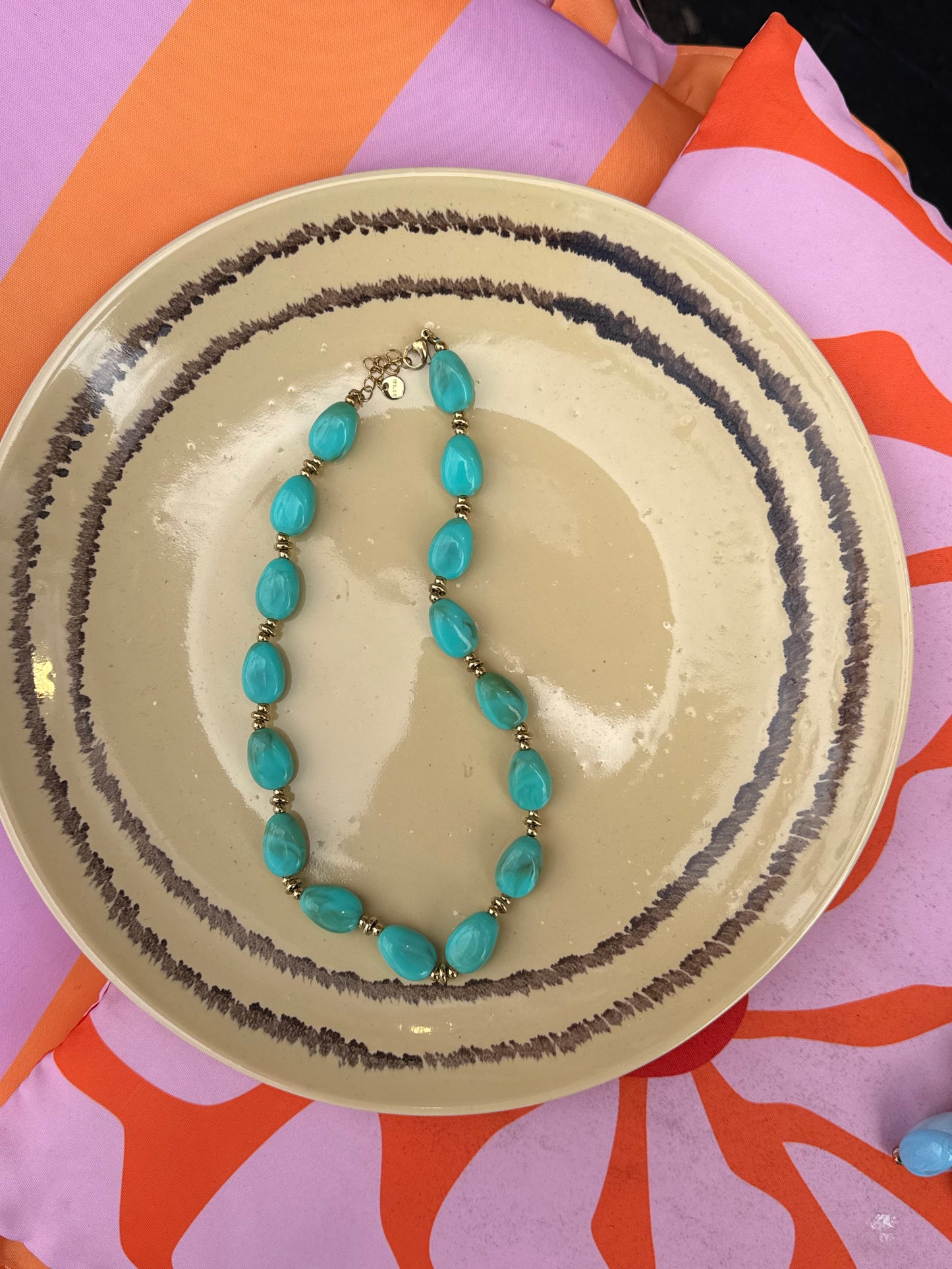 Ketting Marbella - Turquoise