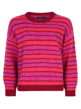 Afbeelding in Gallery-weergave laden, Ydence Knitted Sweater Aria - Fuchsia / red
