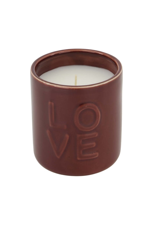 Zusss - Geurkaars keramiek love