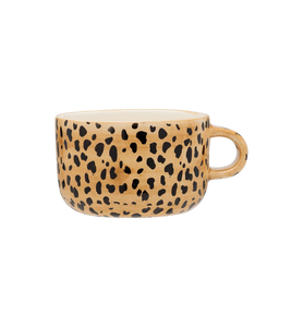 Anna + Nina - Leopard Cappuccino Mug
