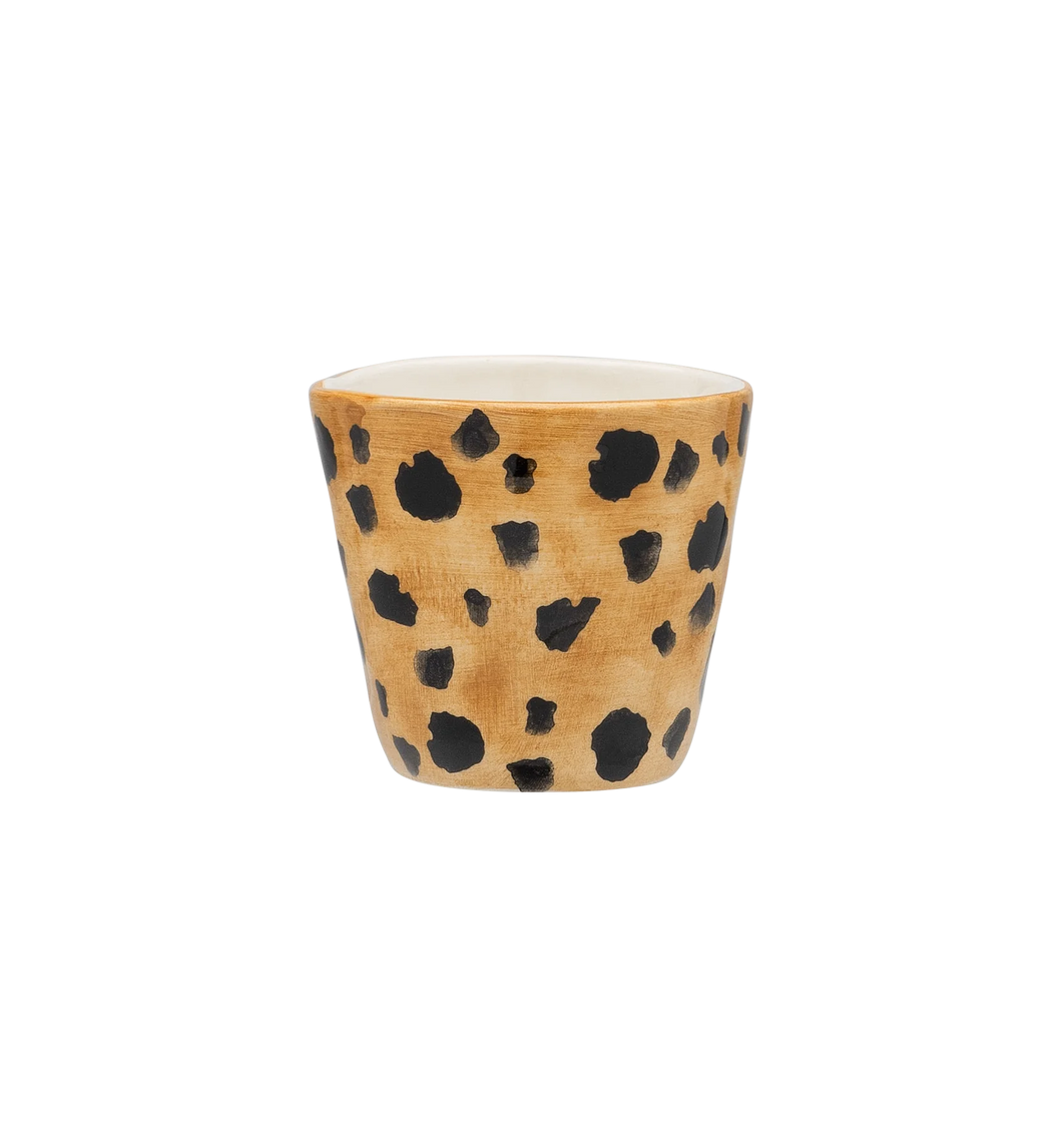 Anna + Nina Leopard Espresso cup