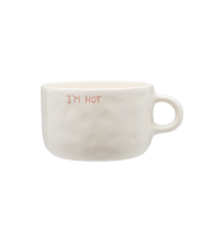 Afbeelding in Gallery-weergave laden, Anna + Nina I&#39;m hot cappuccino mug
