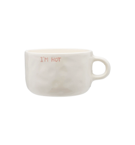 Anna + Nina I'm hot cappuccino mug