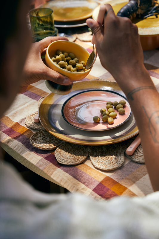 Hkliving 70s ceramics - Tapas bowl on base Sunshade