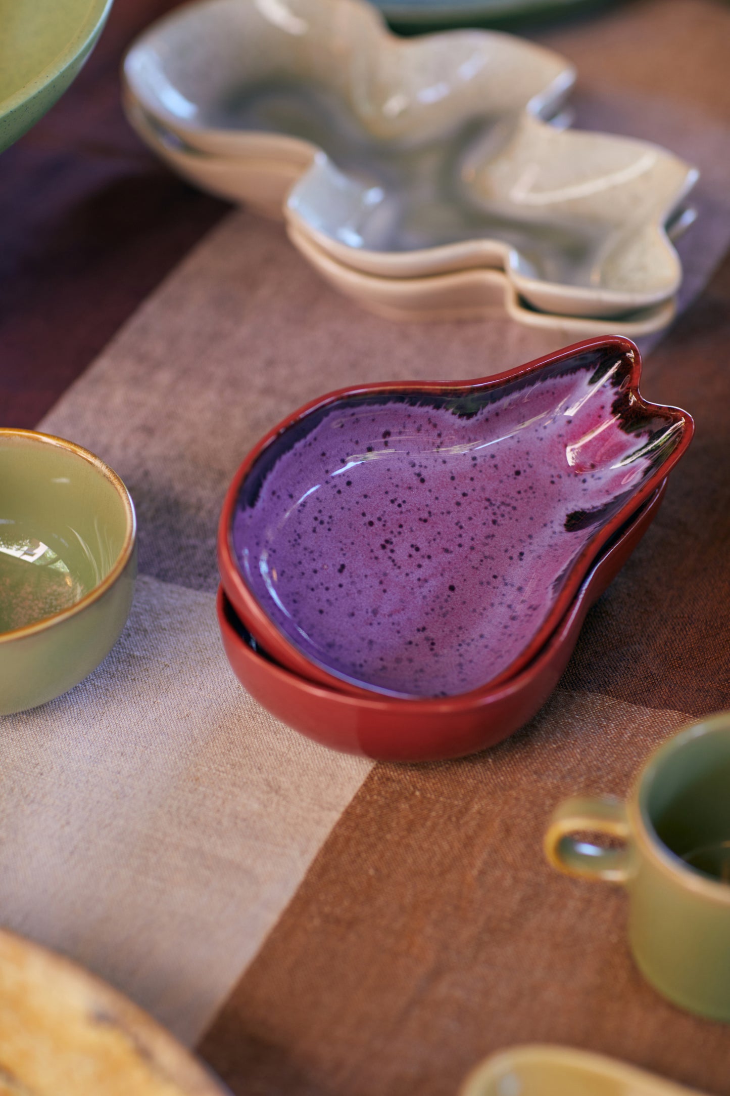 Hkliving Shell - Tapas bowl Dragonfruit