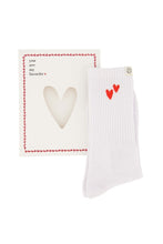 Afbeelding in Gallery-weergave laden, Zusss - Sokken in doosje - Wit/rood
