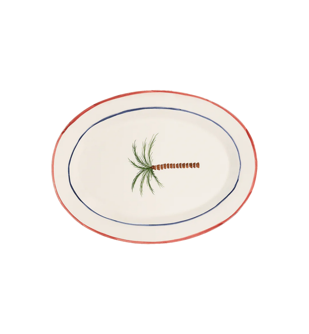 Anna Nina Palm Tree Serving Platter