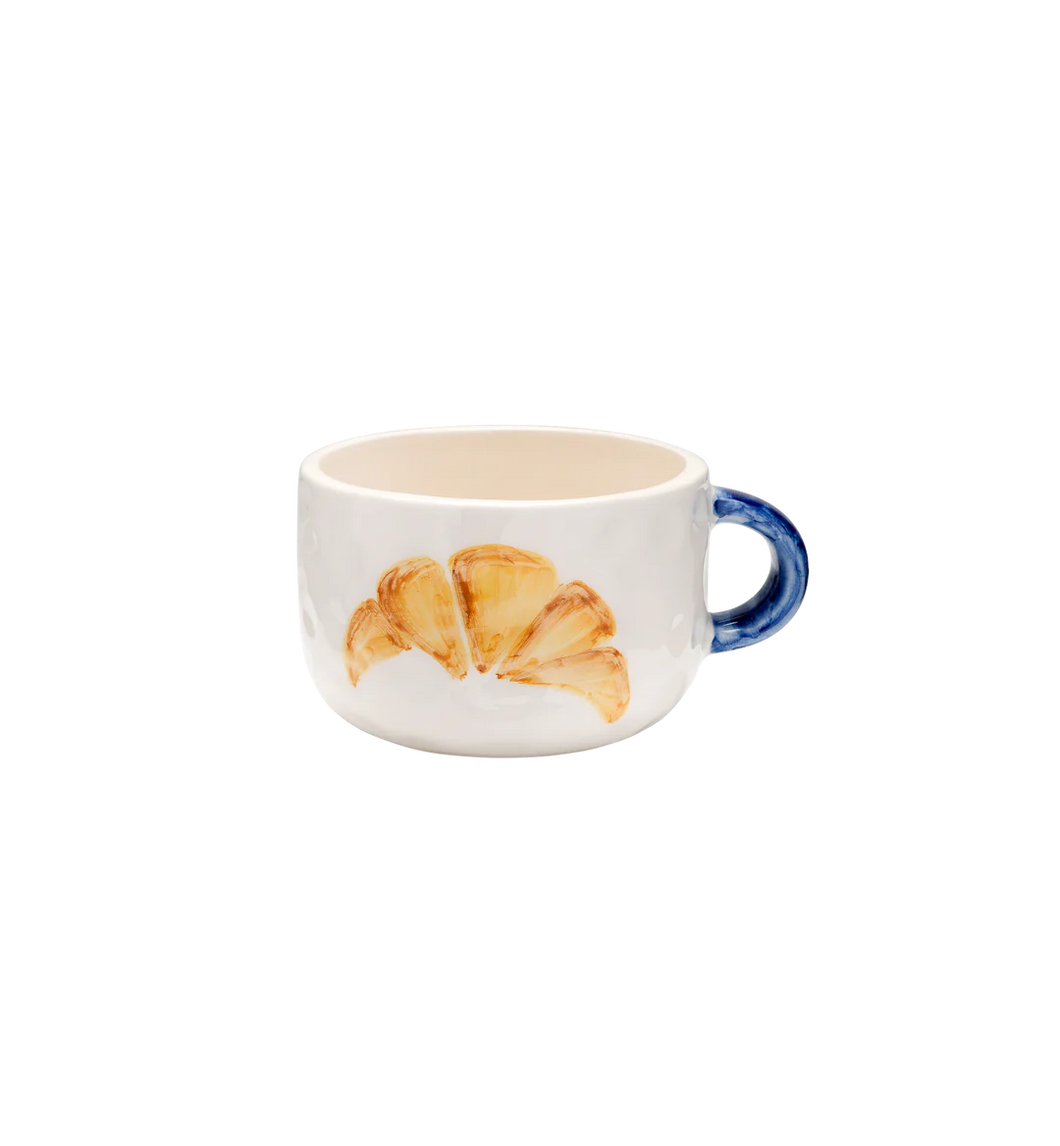 Anna Nina Croissant Cappuccino Mug