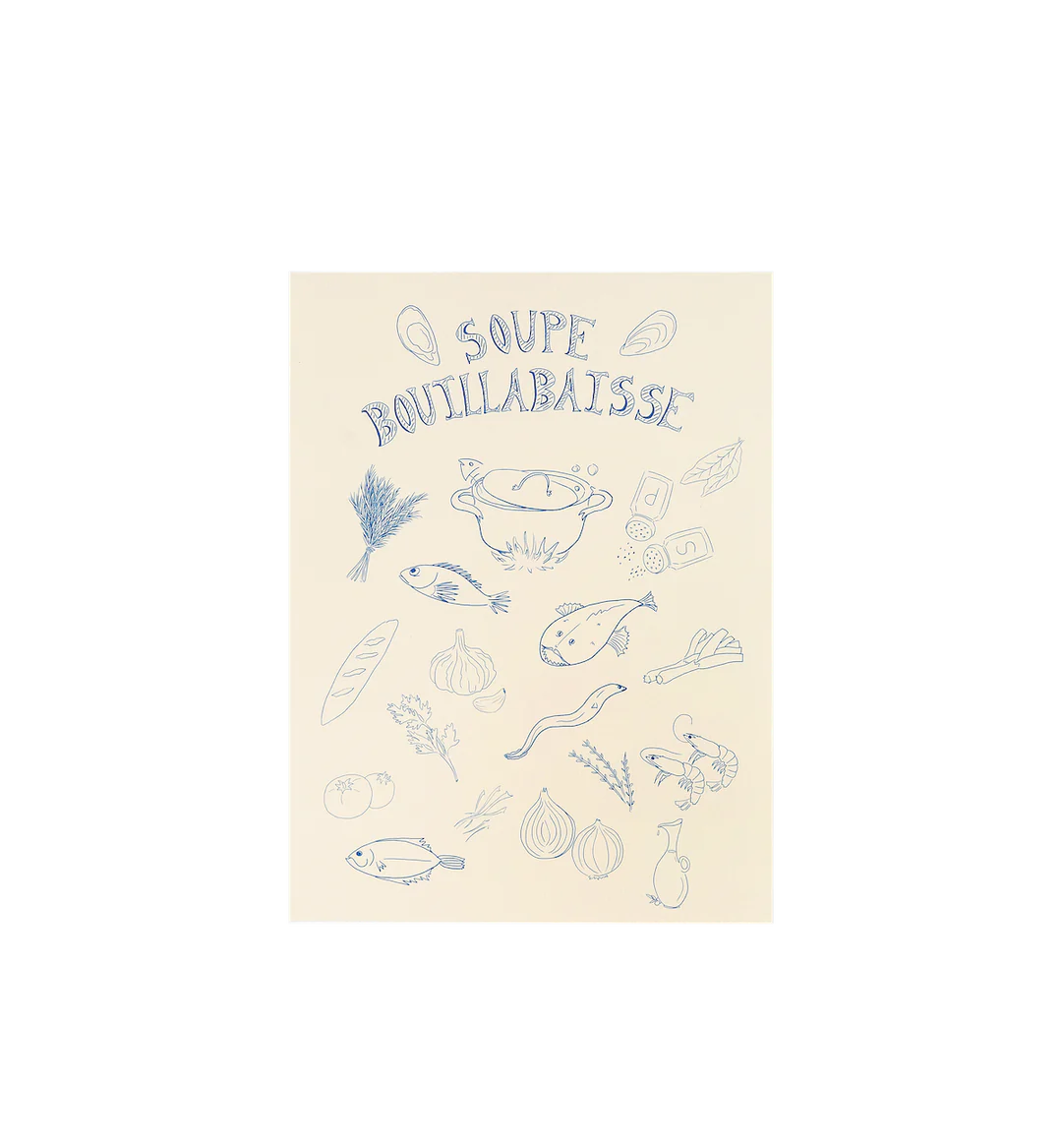 Anna Nina Soupe Bouillabaisse Poster