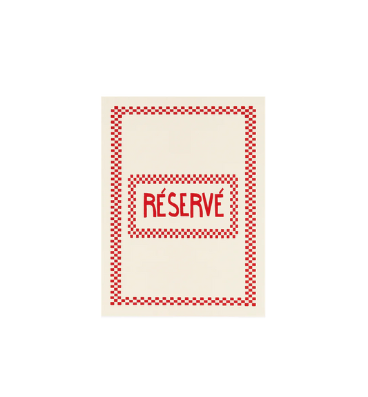 Anna Nina Résérve Poster