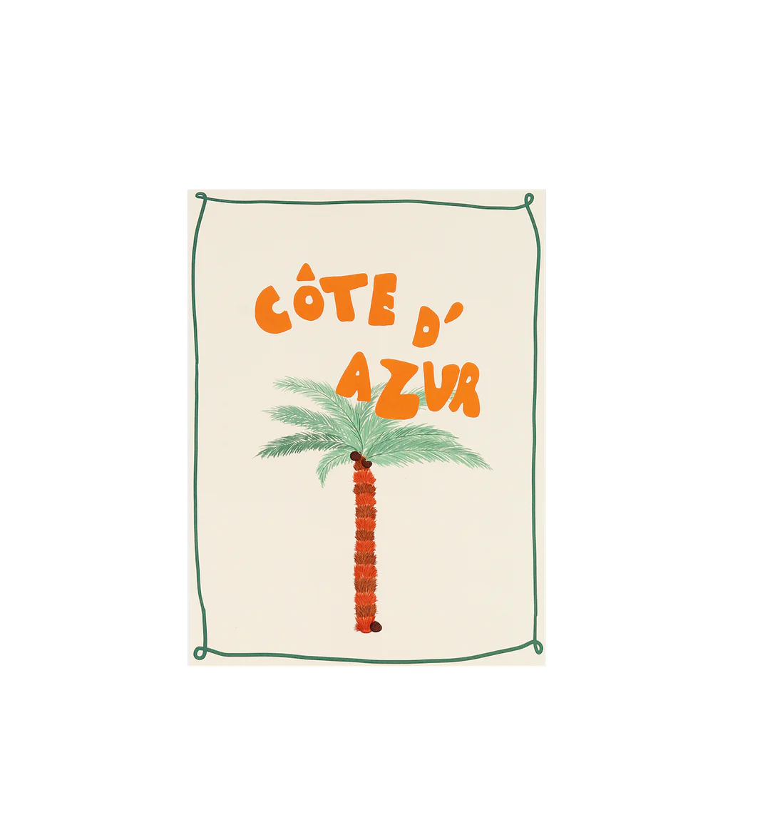 Anna Nina Côte d'Azur Poster