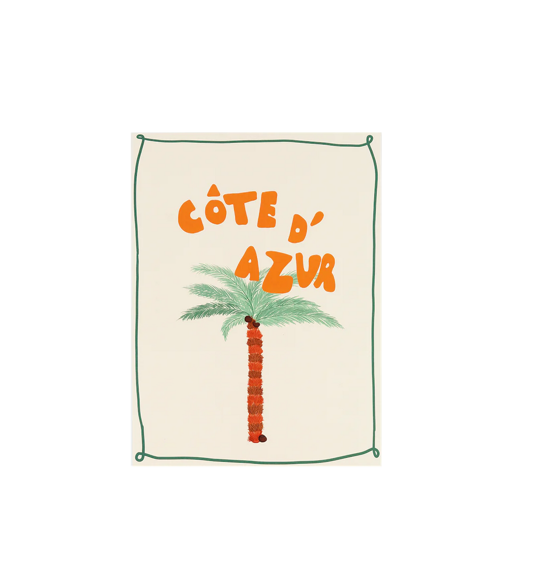 Anna Nina Côte d'Azur Poster