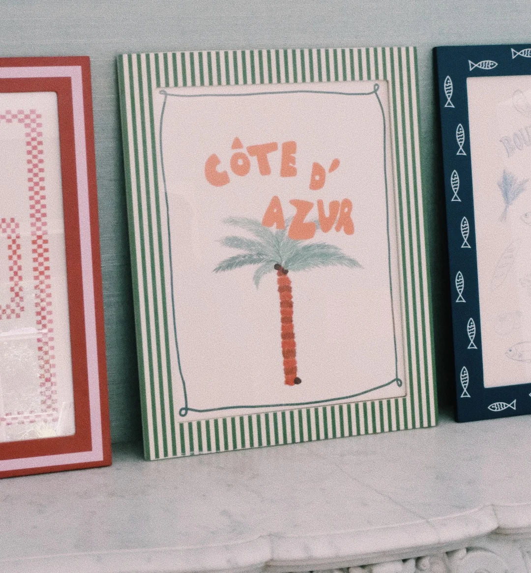 Anna Nina Côte d'Azur Poster