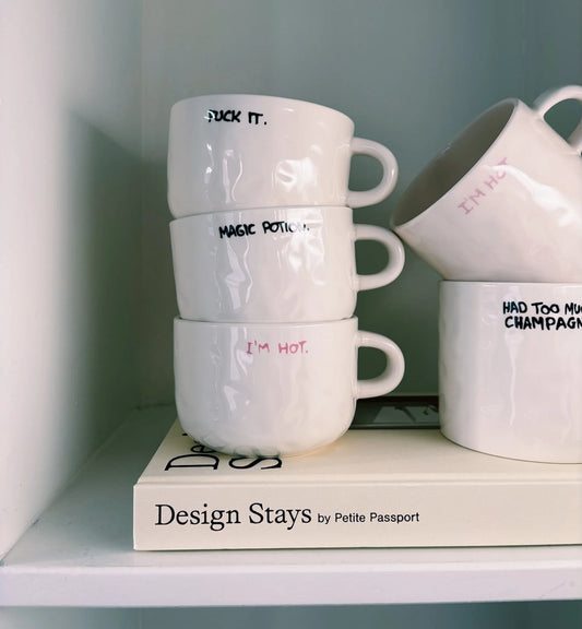Anna + Nina Fuck It Cappuccino Mug