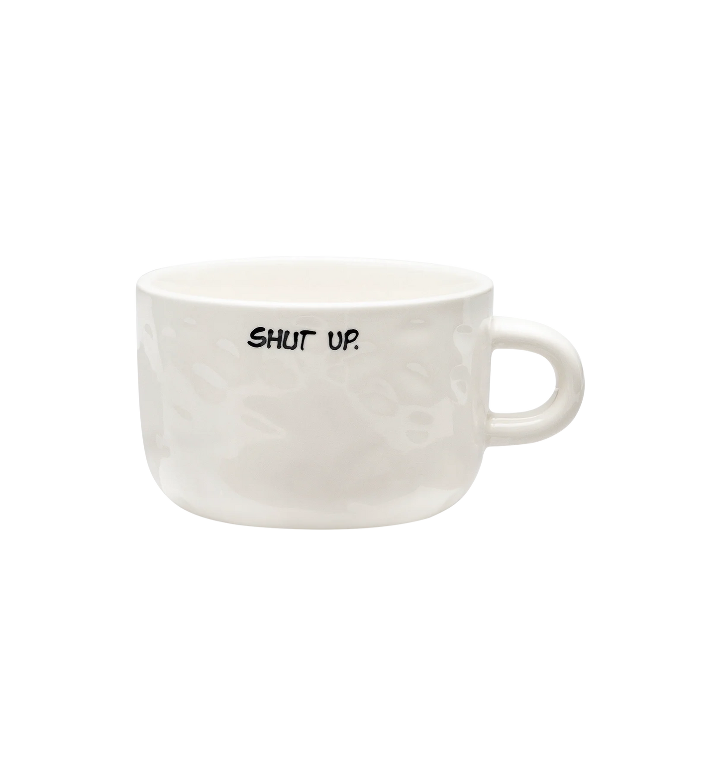 Anna + Nina - Shut Up cappuccino mug