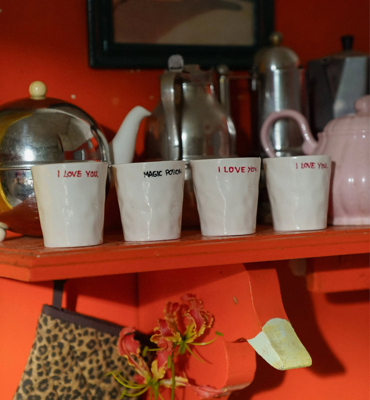 Anna + Nina - I Love You Latte mug
