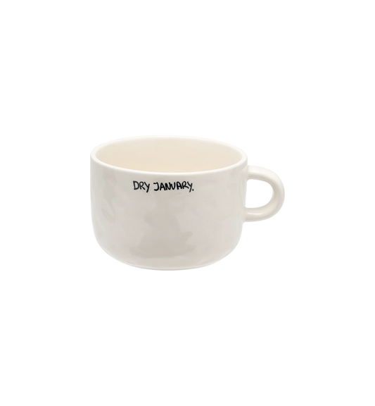 Anna + Nina Dry January Cappuccino Mug