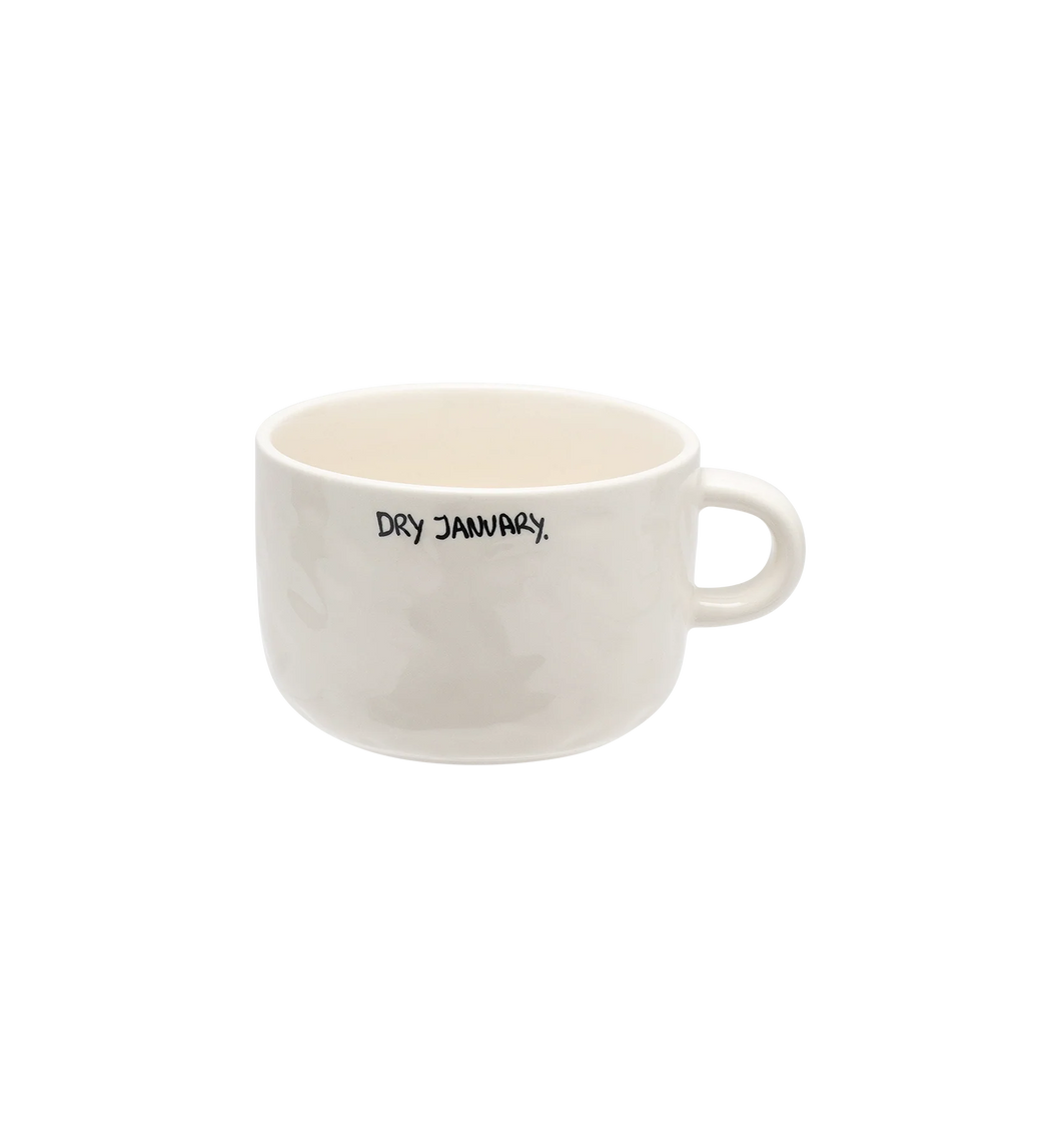 Anna + Nina Dry January Cappuccino Mug