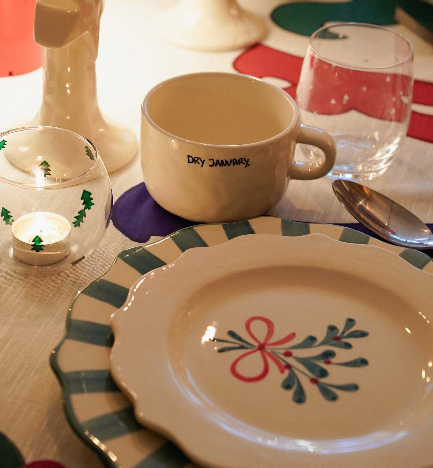 Anna + Nina Dry January Cappuccino Mug