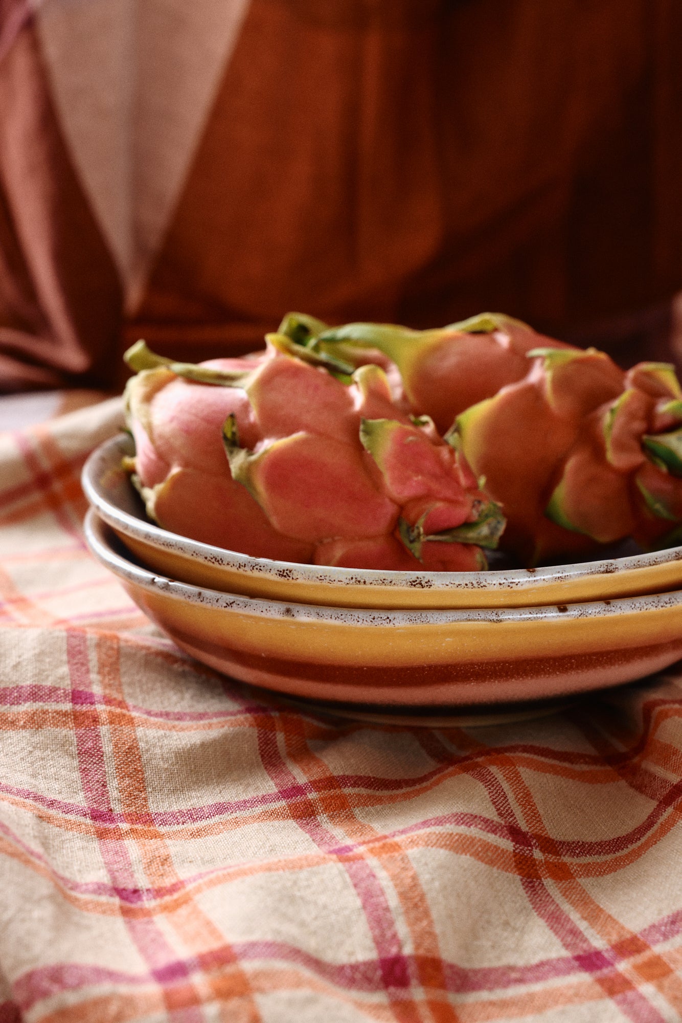 Hkliving 70s ceramics - Curry bowls Hibiscus