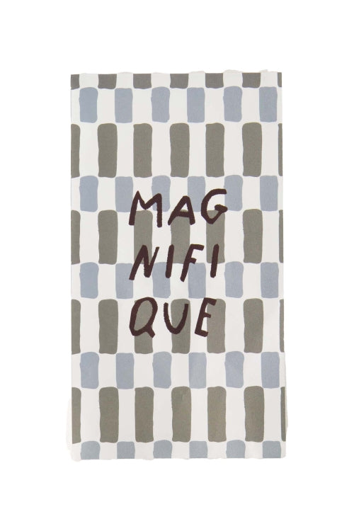 Zusss - Servetten rechthoek magnifique hartje - Multicolor