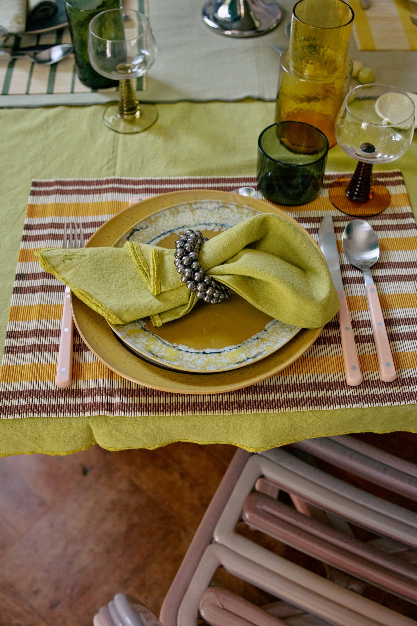 Hkliving Ease napkins set van 2 - Citrus