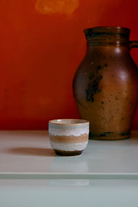 Hkliving 70s ceramics: café cup - Skyline