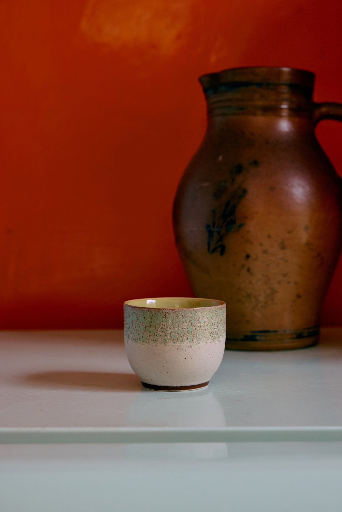 Hkliving 70s ceramics - Café cup Chalk