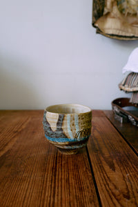 Hkliving - Artist ceramics coffee cup - Scratched
