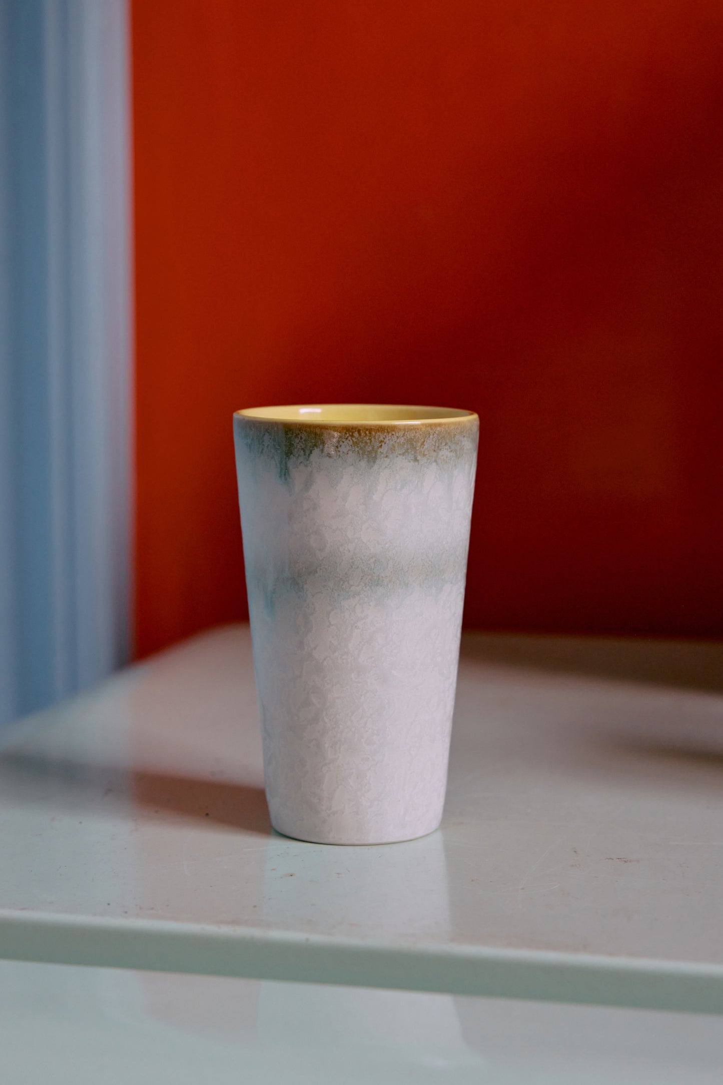 Hkliving 70s ceramics - Latte mug Petal