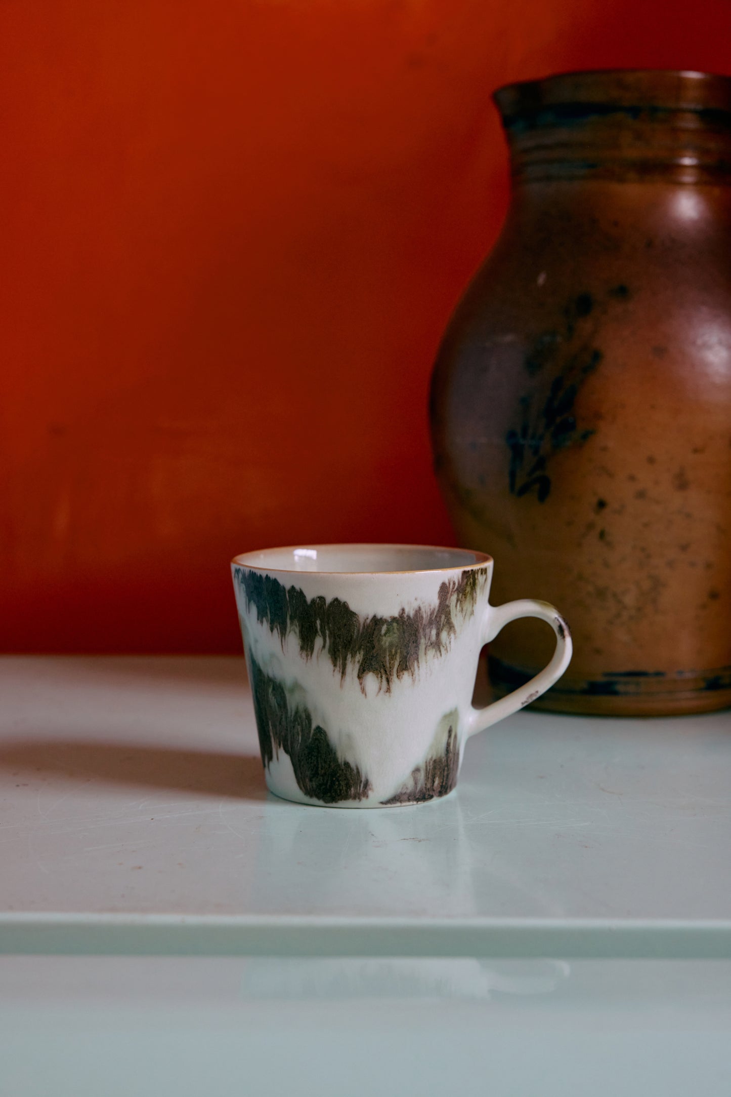 Hkliving 70s ceramics - Cappuccino mug Tide