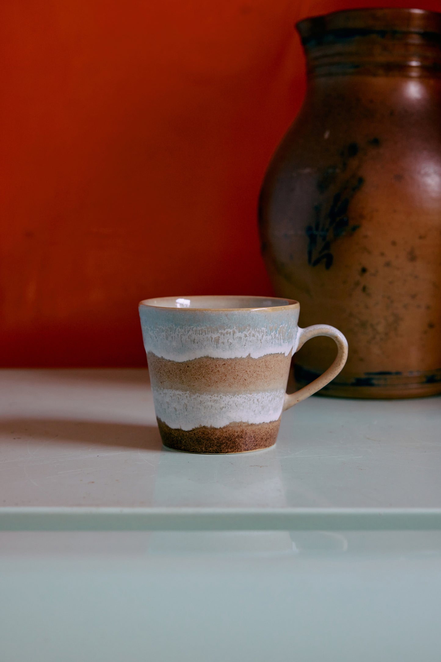 Hkliving 70s ceramics - Cappuccino mug Skyline