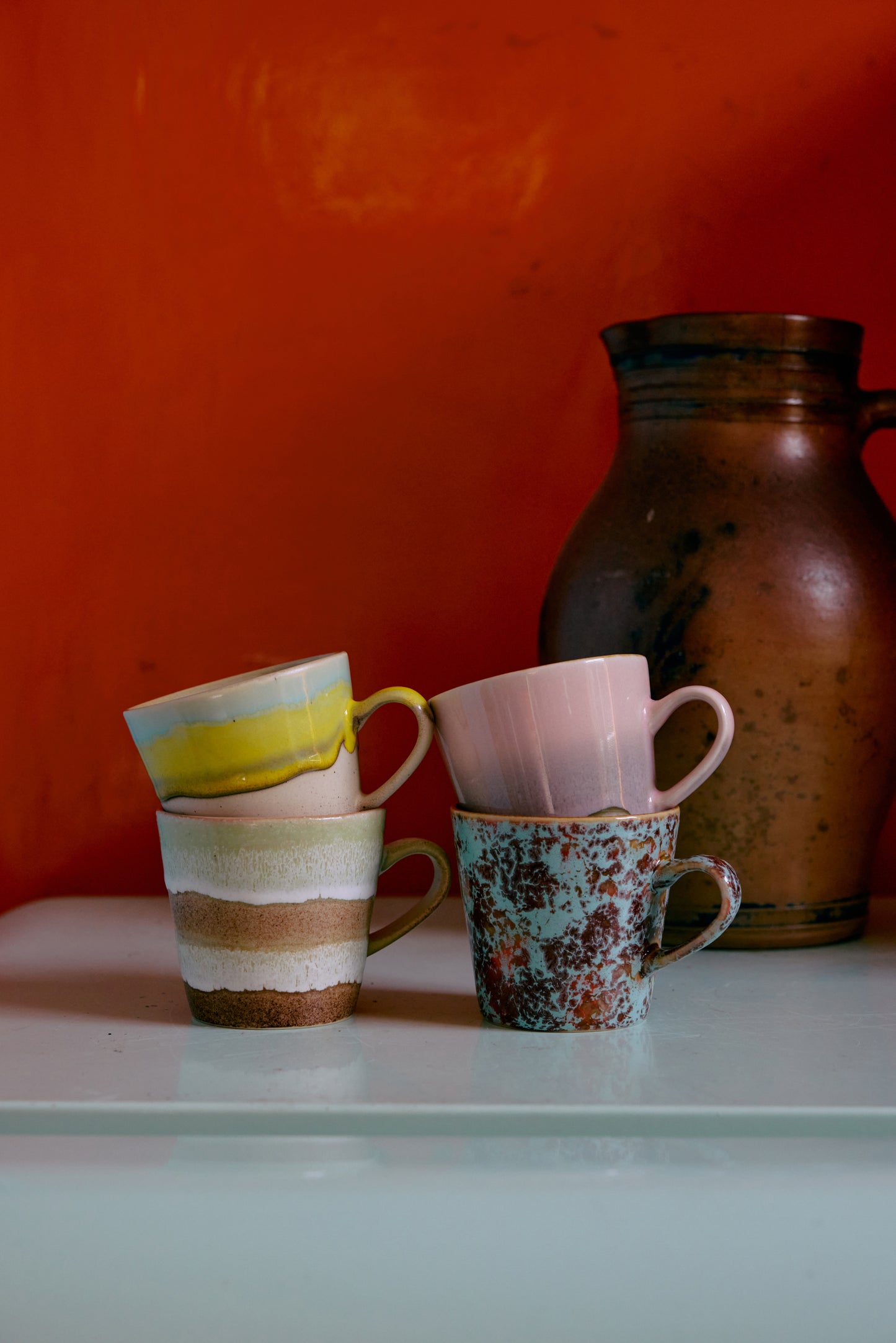 Hkliving 70s ceramics - Americano mug Patina