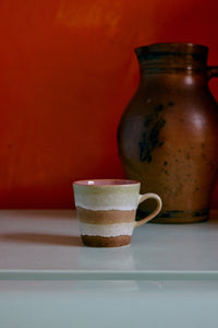 Hkliving 70s ceramics: americano  mug - Umber