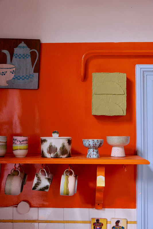 Hkliving 70s ceramics - Cookie jar Tide