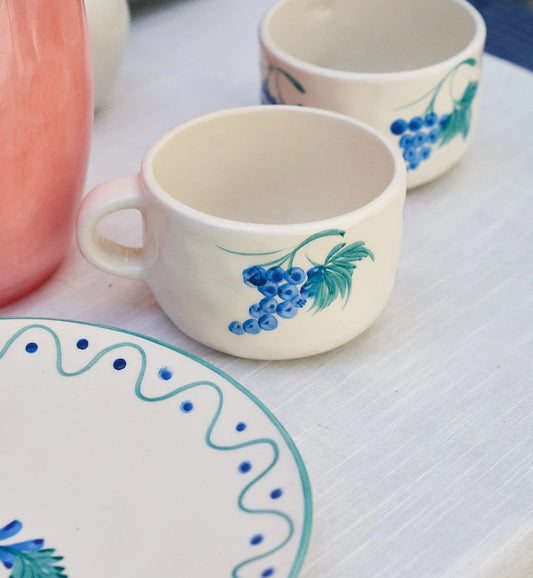 Anna + Nina - Grapevine Cappuccino Mug