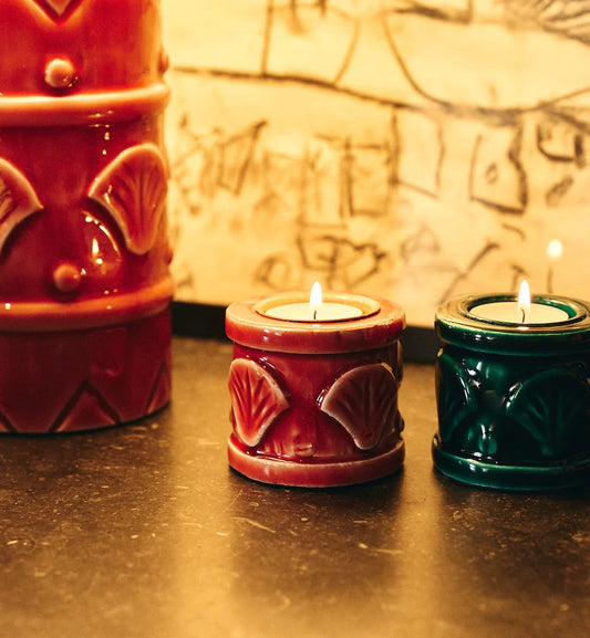 Anna + Nina - Coral Shell Tealight Holder